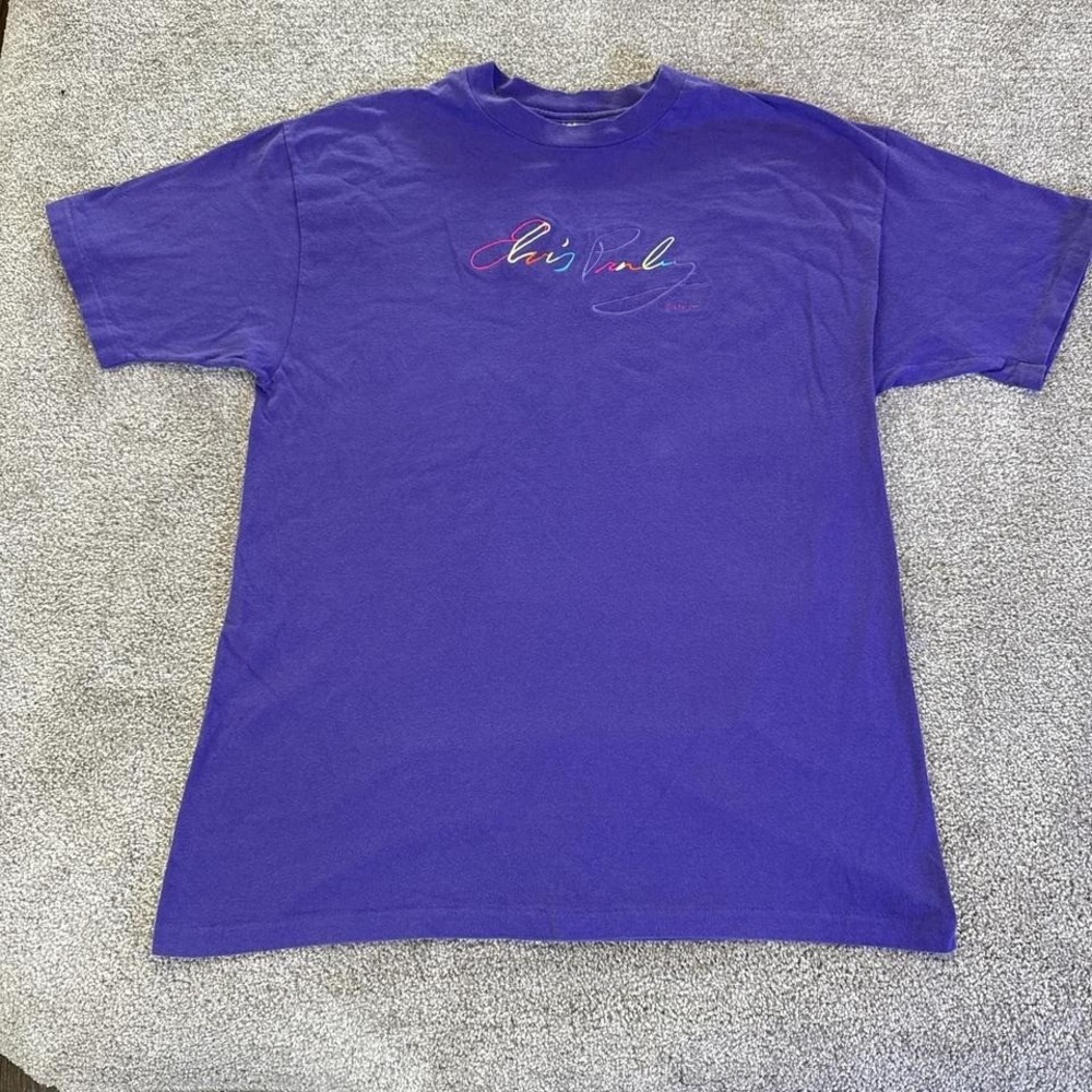 Vintage Elvis Presley T-Shirt Single Stitch Made in USA Embroidered Tee
